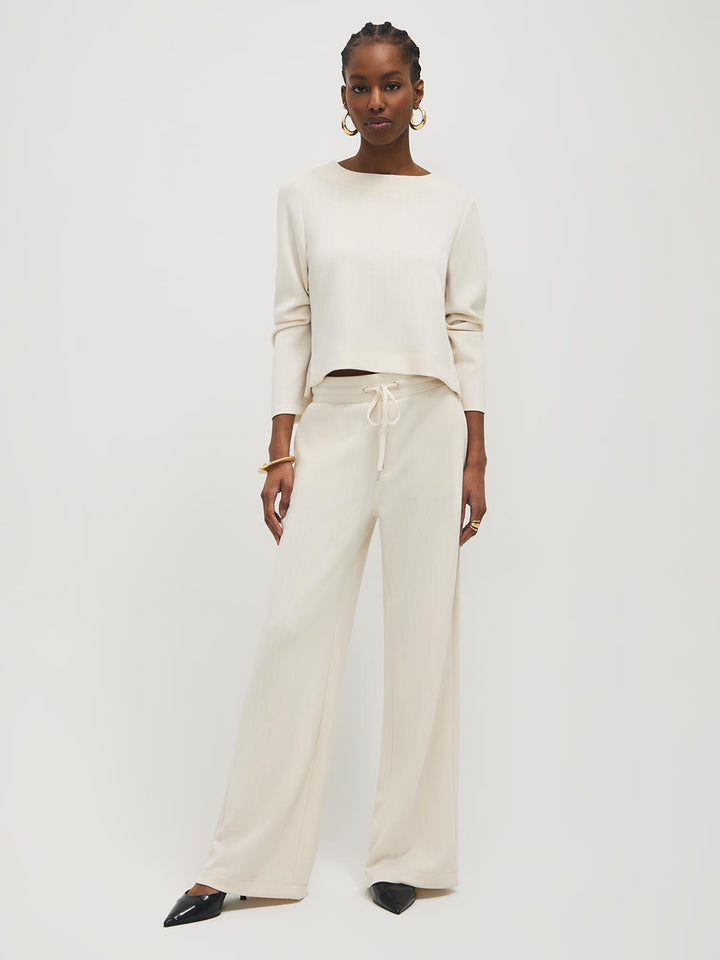 Wide-Leg Cloud Fleece Pants