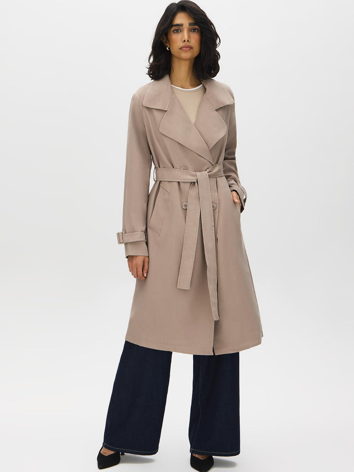 Trench Coat With Belt