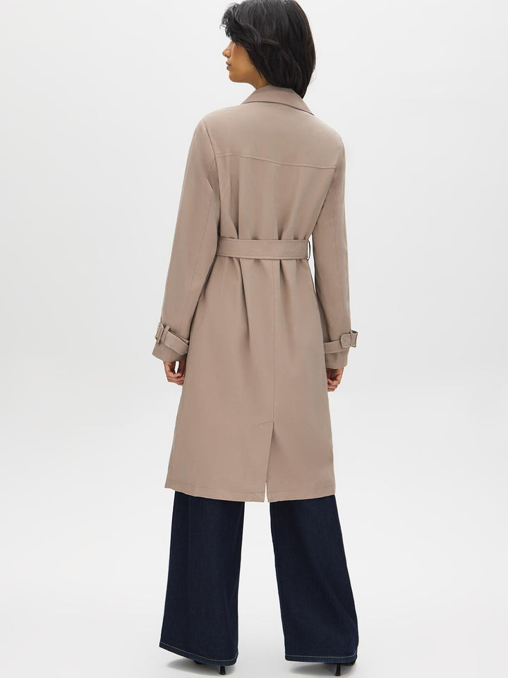 Trench Coat With Belt