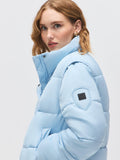 Short Puffer With Removable Sleeves