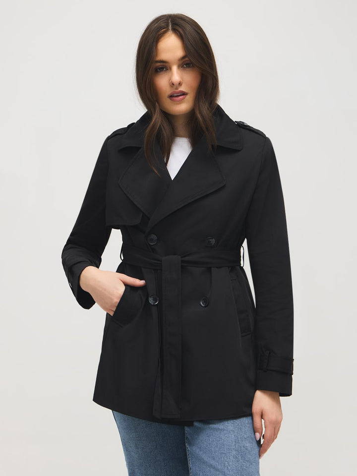 Mid-Length Trench Coat