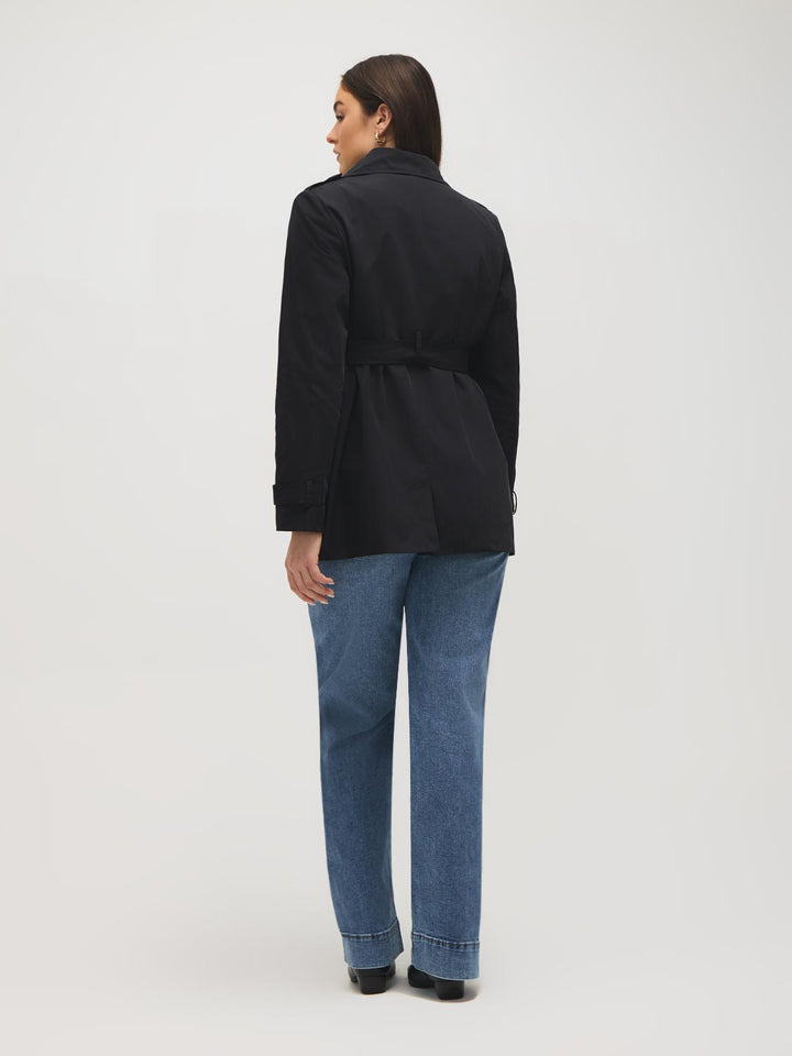 Mid-Length Trench Coat