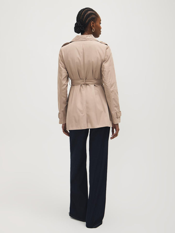 Mid-Length Trench Coat