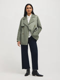 Mid-Length Trench Coat