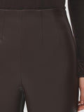 Faux Leather Slim Leg Pants