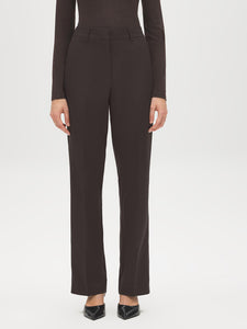 Straight-Leg Elastic Waist Pants