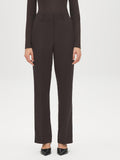 Straight-Leg Elastic Waist Pants