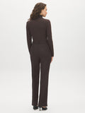 Straight-Leg Elastic Waist Pants