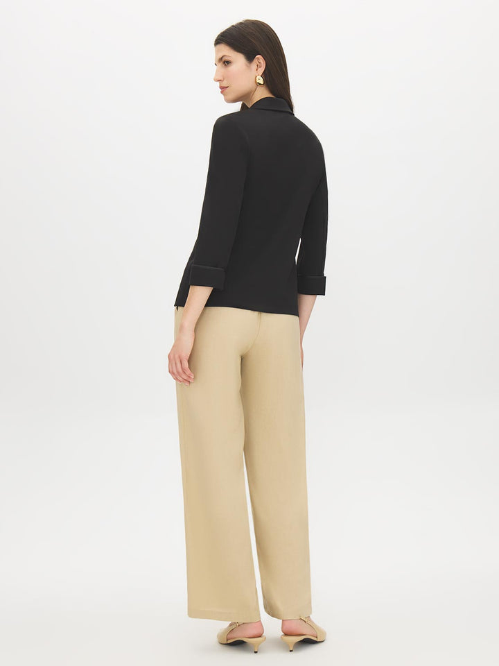 Cuffed Sleeve Blazer