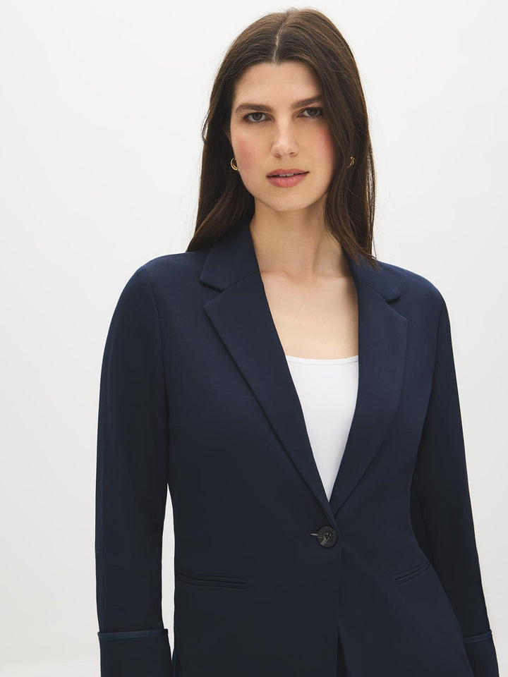 Cuffed Sleeve Blazer