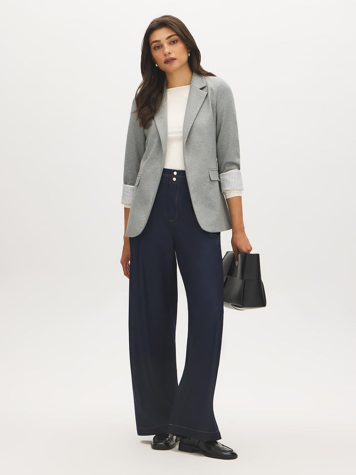 Notch Collar Blazer