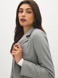 Notch Collar Blazer