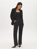 One-Button Tailored Blazer
