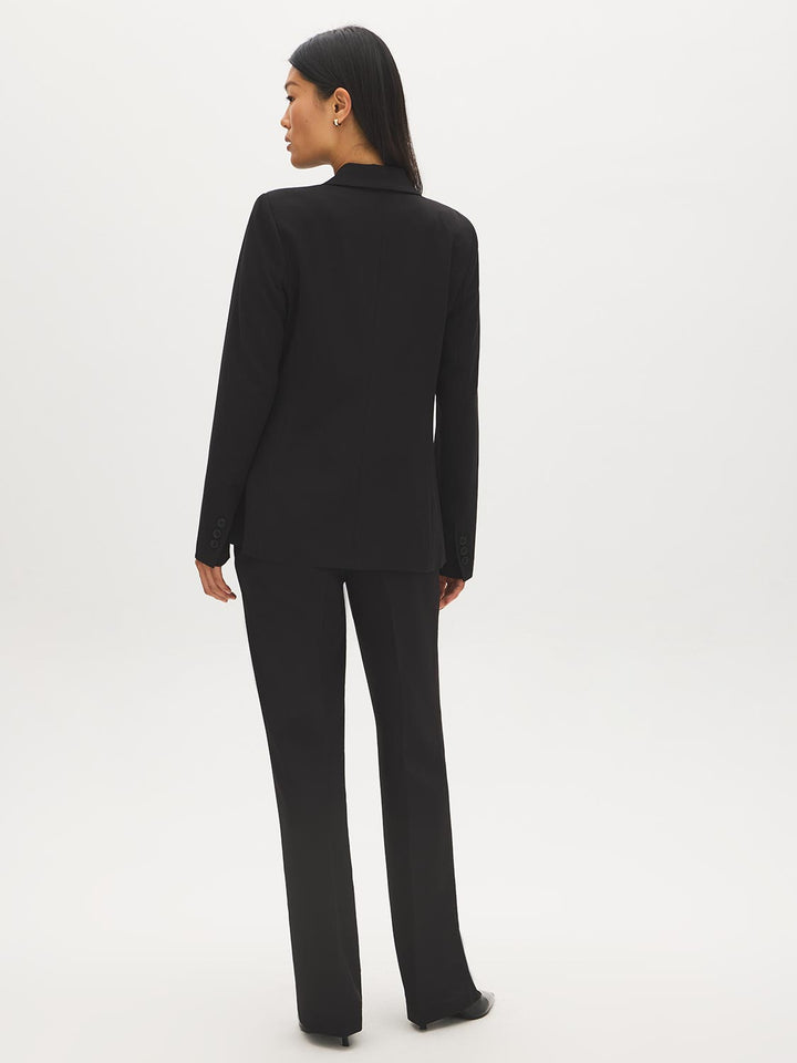 One-Button Tailored Blazer