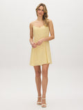 Ditsy Print Chiffon Mini Dress