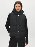 Hooded Quilted Puffer Vest