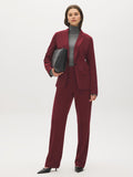 One-Button Tailored Blazer