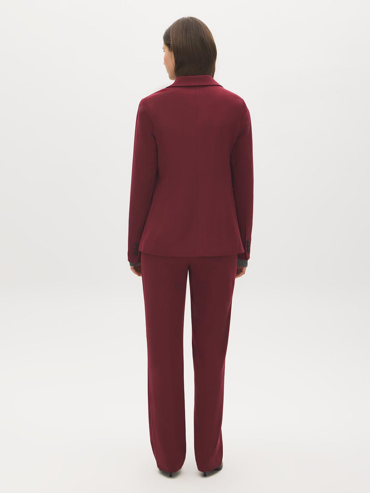 One-Button Tailored Blazer