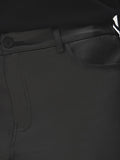 Faux Leather Straight-Leg Pants