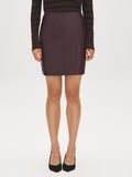 Faux Leather Mini Skirt