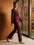 One-Button Tailored Blazer