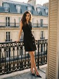Sleeveless Blazer Dress