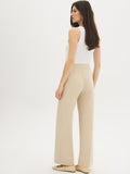 Crepe Straight-Leg Pants