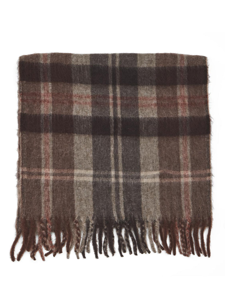 Brushed Plaid Scarf