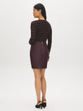 Faux Leather Mini Skirt