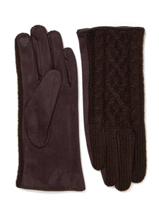 iTouch Cable Knit Gloves