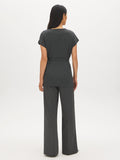 Dolman Sleeve Jacquard Tunic Top