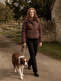 Short Utility Puffer Jacket with Hood