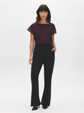 Seam Front Flared Pants