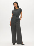 Dolman Sleeve Jacquard Tunic Top