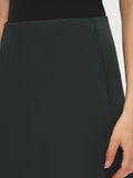 Satin-Like Bias Cut Skirt