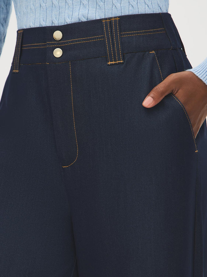 High-Rise Wide-Leg Pants