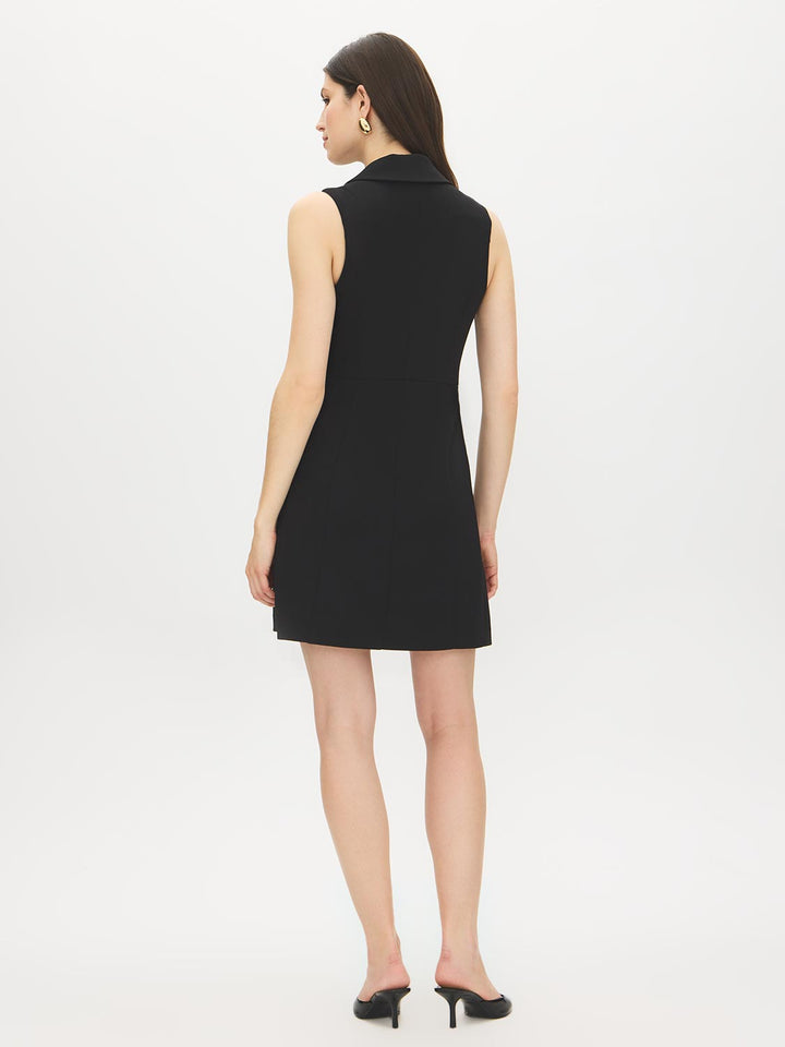 Sleeveless Blazer Dress