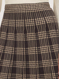 Houndstooth Flippy Skirt