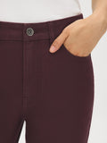 Straight-Leg Colored Jeans