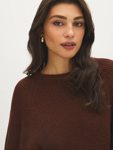 Ribbed Shaker Stitch Sweater