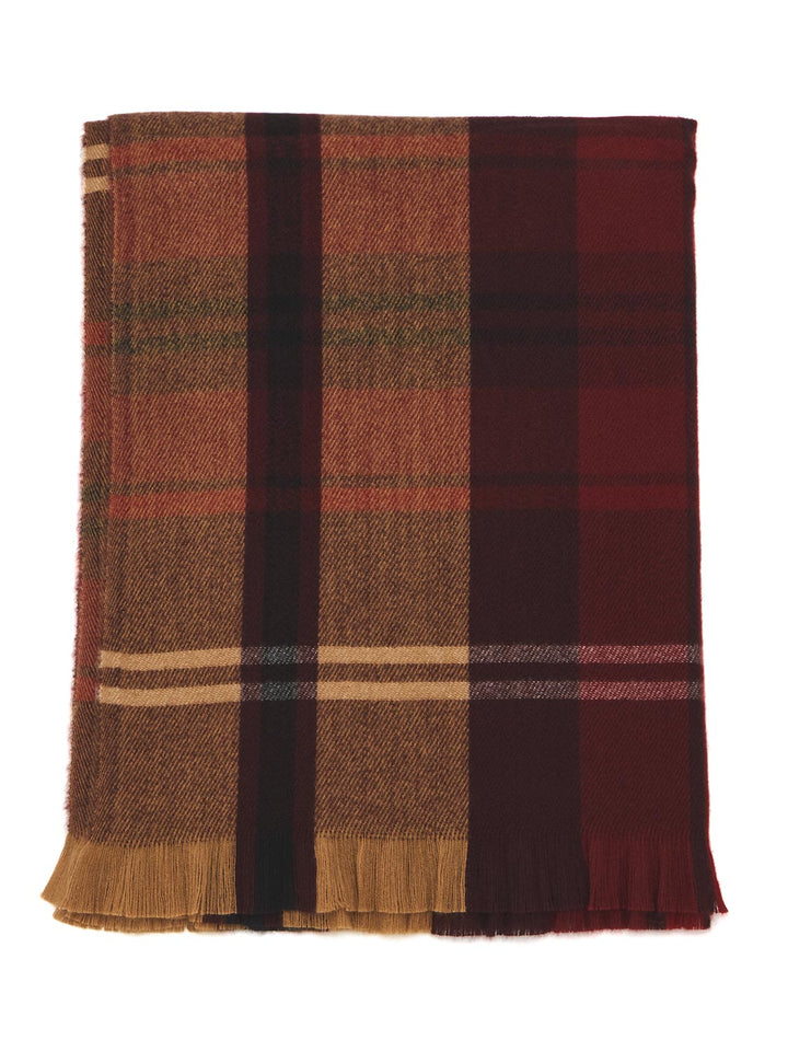 Brushed Class Plaid Scarf