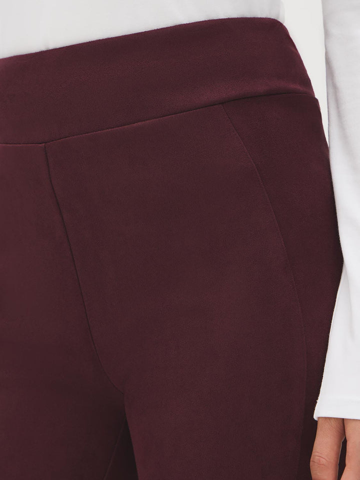 Faux Suede Pants