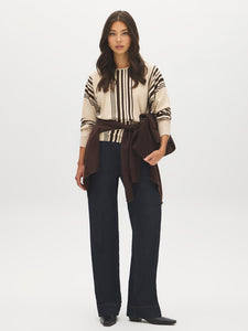 Dolman Sleeve Crew Neck Sweater