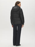 Mid-Length Hooded Quilted Puffer