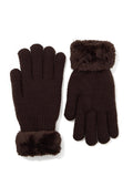 Metallic Knit Glove