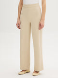 Crepe Straight-Leg Pants